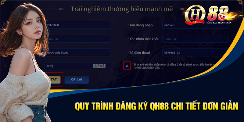Đăng Ký QH88 - Quy Trình Tạo Tài Khoản Nhanh Chóng